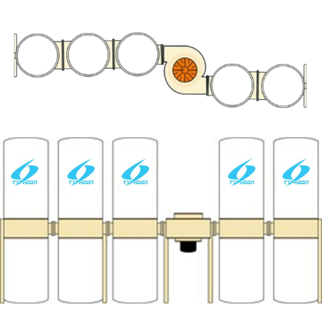20HP 3PH Modular Dust Collector
