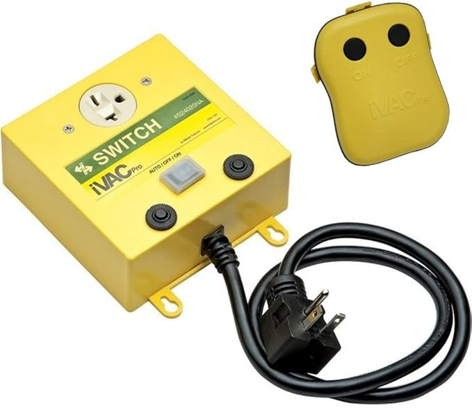 IVac Pro Remote Switch 240 VAC, 20A – Typhoon Dust