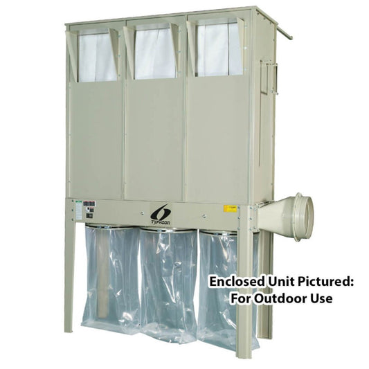 3-Section Baghouse Sock Filter