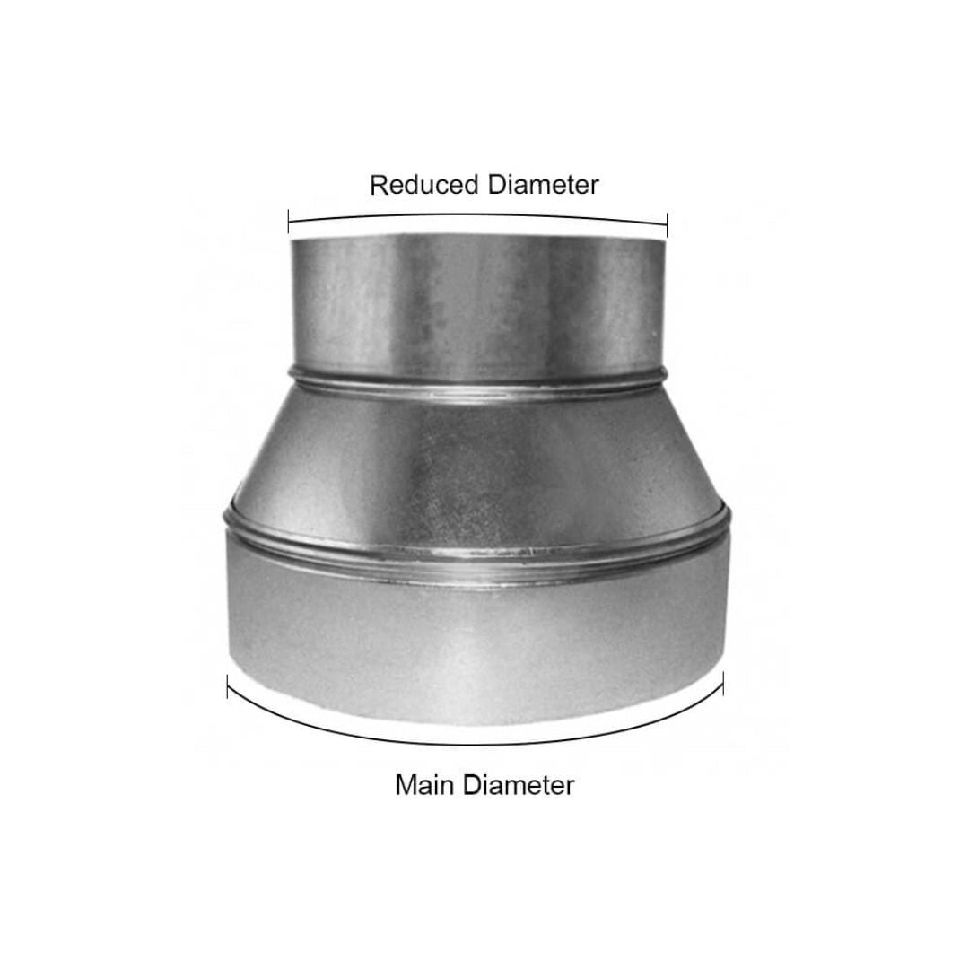 Steel Dust Pipe Reducers
