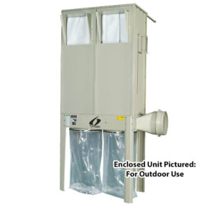2 Section Baghouse Sock Filter | Typhoon Dust - Dust Collection Solutions