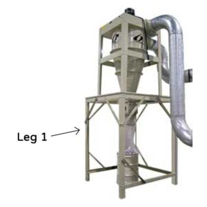 DCY-1425 Outdoor Cyclone Dust Collector | Typhoon Dust - Dust Collection Solutions