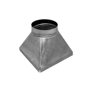 DCF Square-to-Round Fitting | Typhoon Dust - Dust Collection Solutions